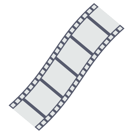 decorative film strip top-right